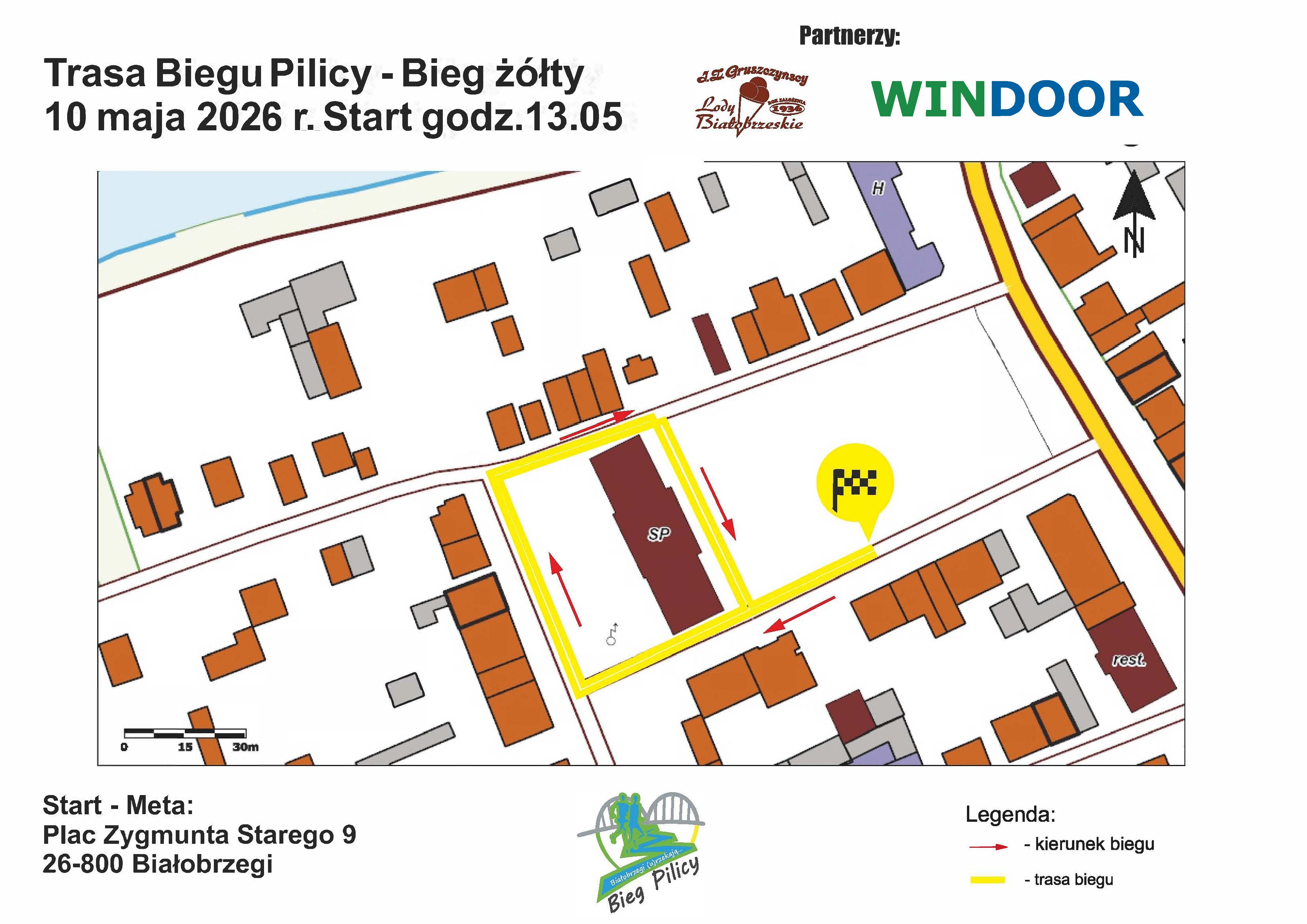 Bieg Pilicy 2026 Bieg żółty
